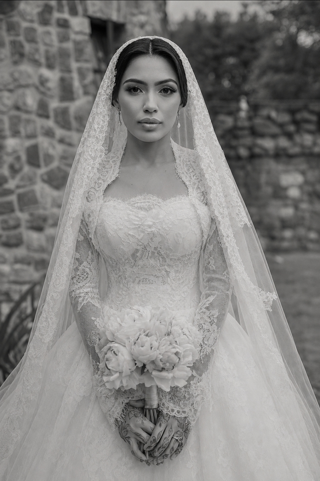 Saarahjasmin Couture bridal gown detail